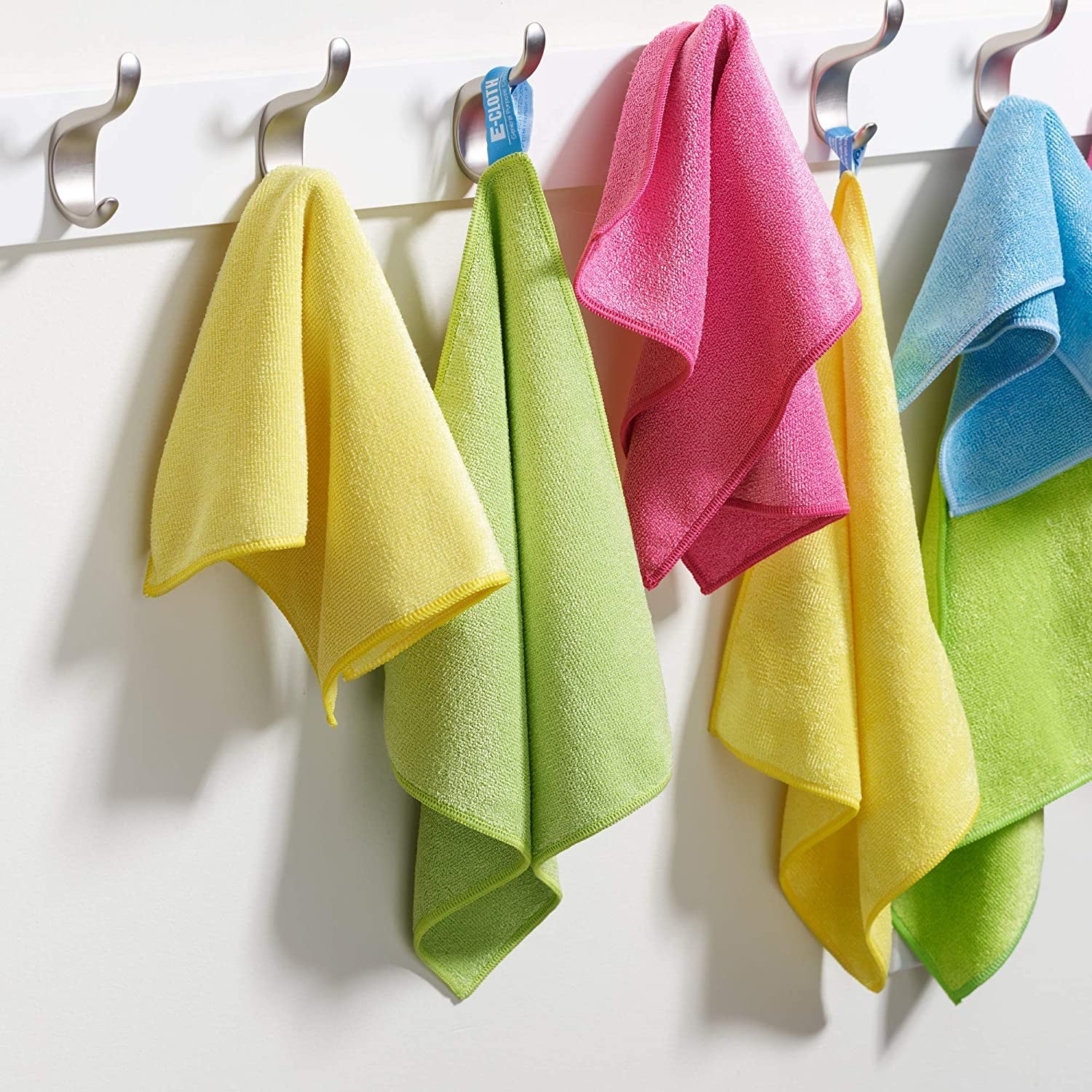 Microfiber Cloth 4-Pack, World'S Leading Premium Microfiber Cleaning Cloth, Twice as Durable as Competition, 1 Year Guarantee, Ideal for Kitchen, Countertops, Sinks, and Bathrooms, Assorted