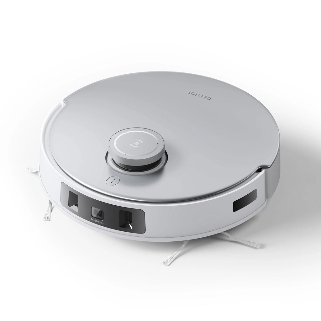 DEEBOT T20 OMNI Robot Vacuum and Spinning Mop with Automatic Lifting and Cleaning Station, Self-Emptying, Smart Mapping, Wi-Fi Connected, LIDAR Navigation, Mop Combo, Pet Hair, Hard Floor