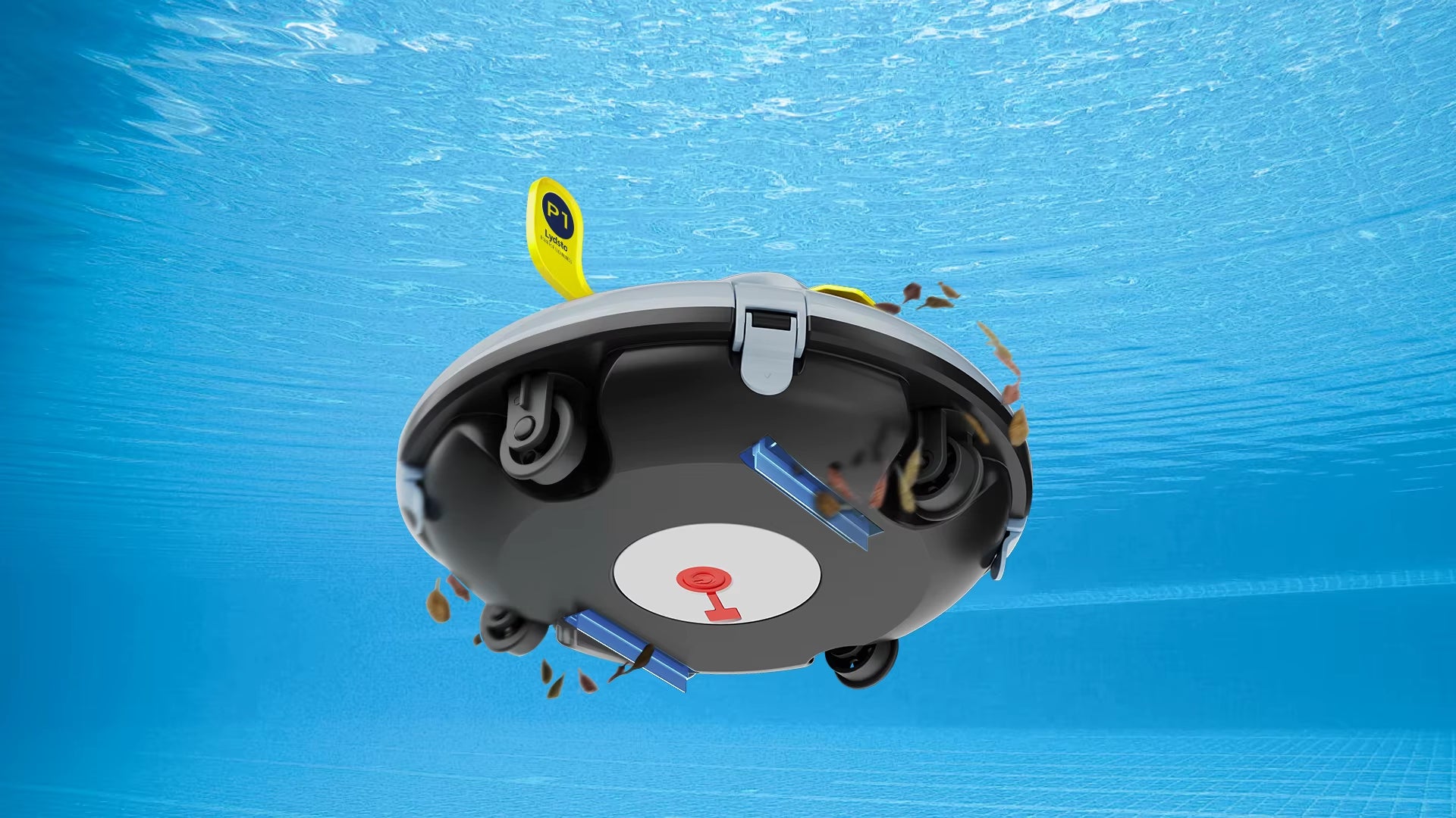 Cordless Robotic Pool Cleaner Automatic Swimming Pool Vacuum Cleaner Wireless Robot Vacuum Cleaner for Pool Auto-Parking