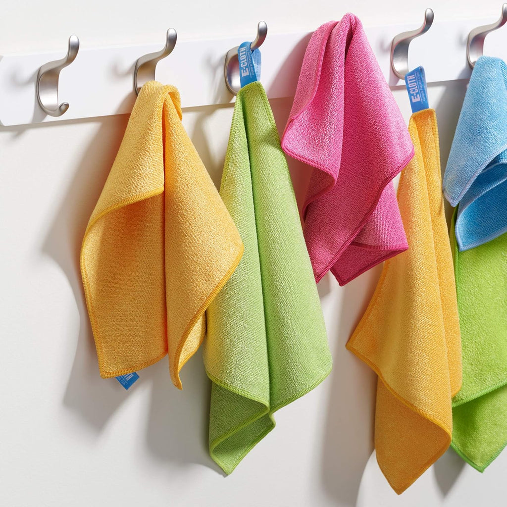 Microfiber Cloth 4-Pack, World'S Leading Premium Microfiber Cleaning Cloth, Twice as Durable as Competition, 1 Year Guarantee, Ideal for Kitchen, Countertops, Sinks, and Bathrooms, Assorted