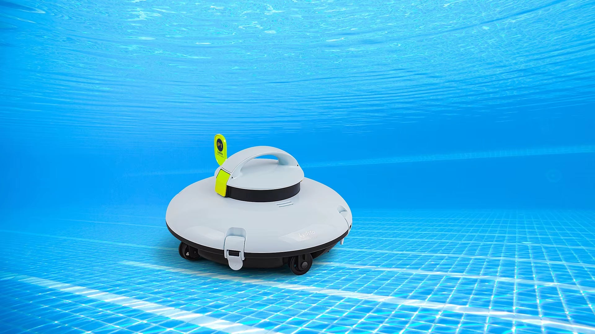 Cordless Robotic Pool Cleaner Automatic Swimming Pool Vacuum Cleaner Wireless Robot Vacuum Cleaner for Pool Auto-Parking