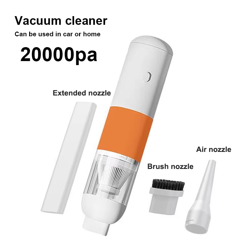 Car Vacuum Cleaner New 3 In1 Wireless Automobile Vacuum Cleaner Portable Robot Vacuum Cleaner Handheld Mini Dust Catcher