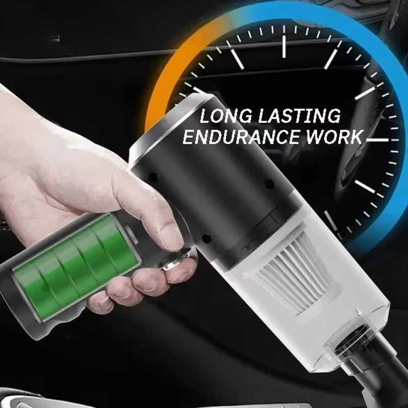 6000PA Car Vacuum Cleaner Wireless Vacuum Cleaner Strong Suction Handheld Vacuum Cleaner Powerful Blower for Car Home